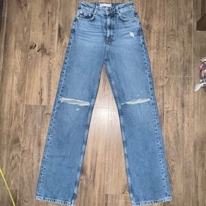 Zara Straight Leg Jeans